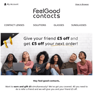 £5 for YOU and YOUR friend 🤝💸