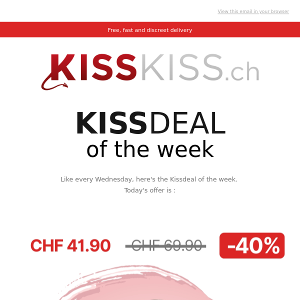 KISSDEAL : Exceptional 40% discount on the Satisfyer Pro 2 🔥