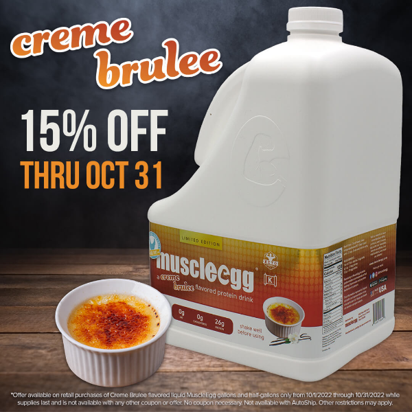It's the Creme (Brulee) of the crop and it's on sale now!