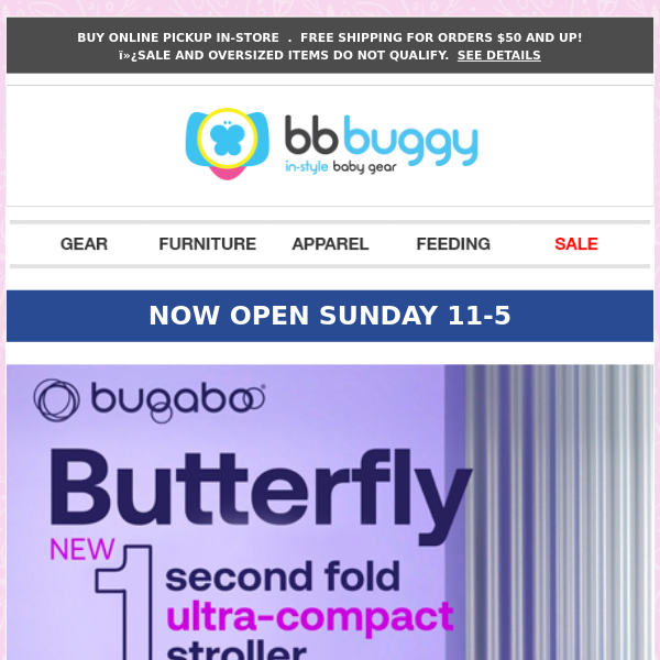 BB Buggy: Bugaboo Butterfly ultra-compact stroller COMING this JUNE