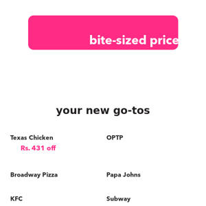 U OK? Maybe these delicious deals will make you feel better! 💗