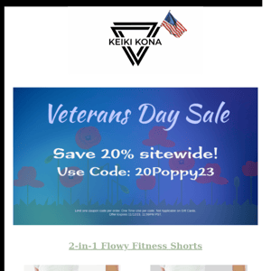 Veterans Day Sale! 🎖️