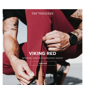 Viking Red Interval Pant & Foundation Short