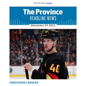 Canucks coffee: Allvin appeals to Pettersson to stay