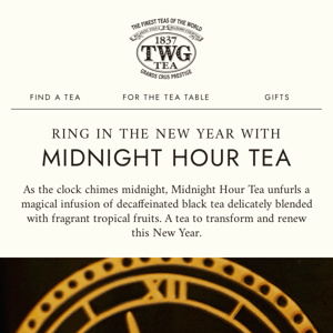 Countdown to the New Year with a Magical Infusion! 🕛