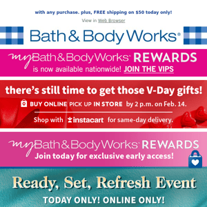 📣 join Rewards today to get 2 FREE gifts 📣 starts now!