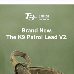 New & Improved Tactical K9 Patrol Lead