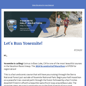 Yosemite Half Marathon
