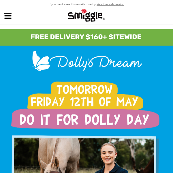 Do It For Dolly Day is tomorrow