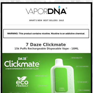 7 Daze presents the Clickmate！Eco-friendly and Shareable!