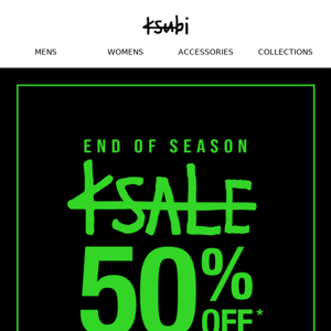 ++ KSALE 50% CONTINUES ++