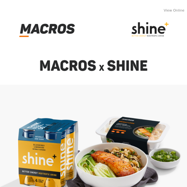 MACROS x Shine: Free Nootropic With Your Order