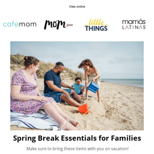 Spring Break Essentials for Families 🏖️