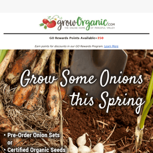 Plant Some Onions this Spring
