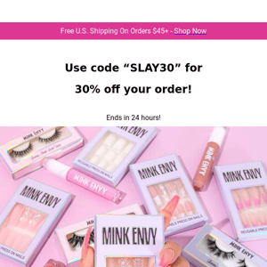 🎉30% OFF everything today ONLY!💅🏽😍