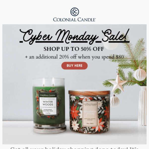 It's Cyber Monday!!🎄🎁