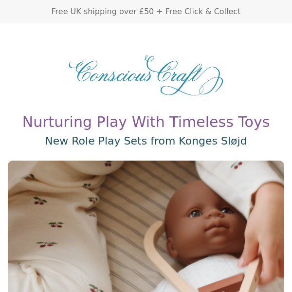 New Role Play Toys from Konges Sløjd 🍼🩺