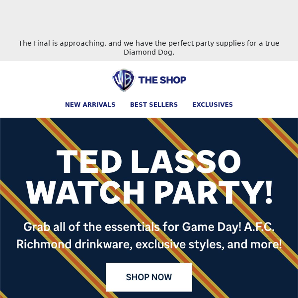 It's A Ted Lasso Watch Party! Grab The Essentials and Get Together For A.F.C. Richmond!