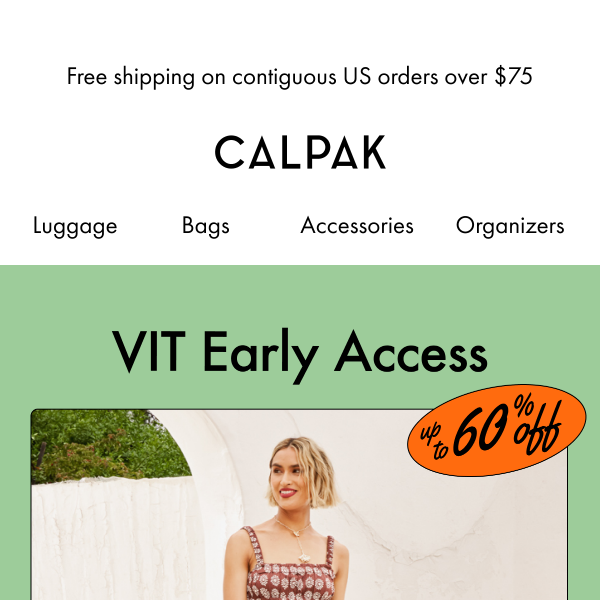 Calpak Labor Day Sale 2023: Take Up to 60% Off Calpak Luggage