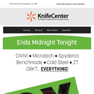 Ends Tonight | 2X Points Everything In Stock!