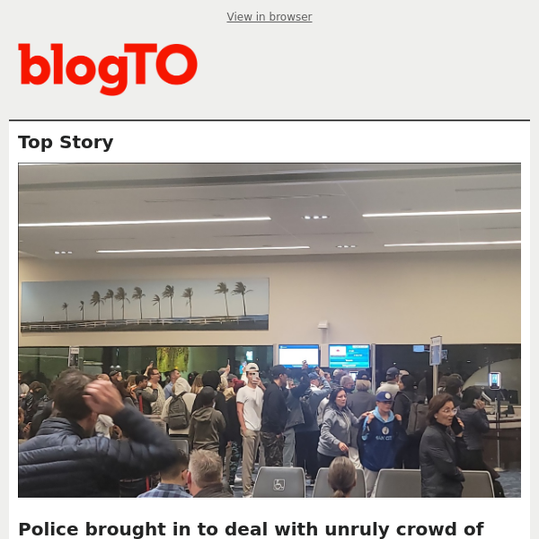 The latest from blogTO