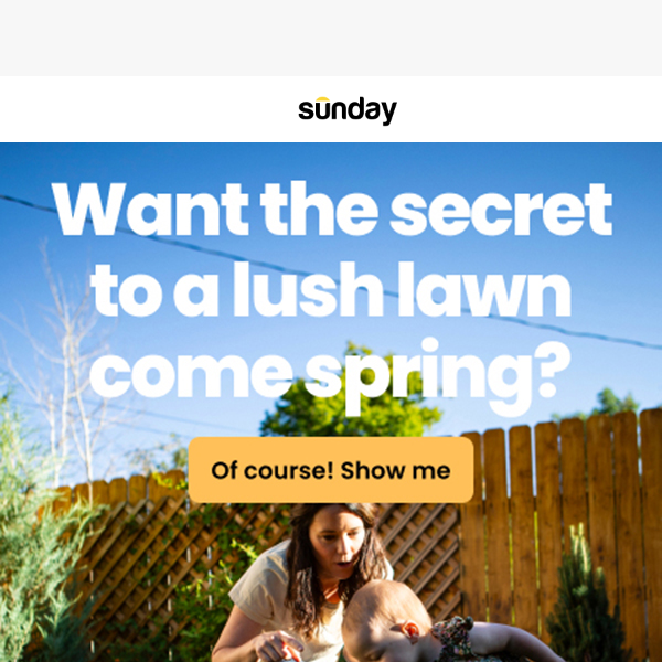 How can I get a lush spring lawn?