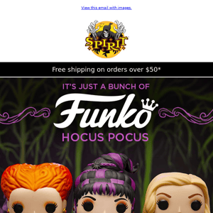 🌙 See the NEW Hocus Pocus Funko!