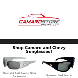 Protect Your Eyes With Camaro Sunglasses!