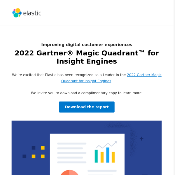 Elastic named a Leader in the 2022 Gartner Magic Quadrant for Insight Engines