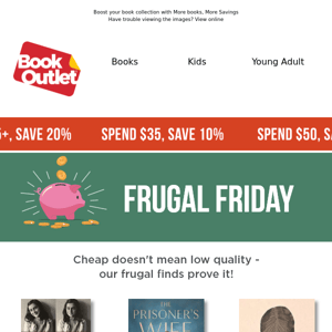 Frugal Friday: where quality meets value