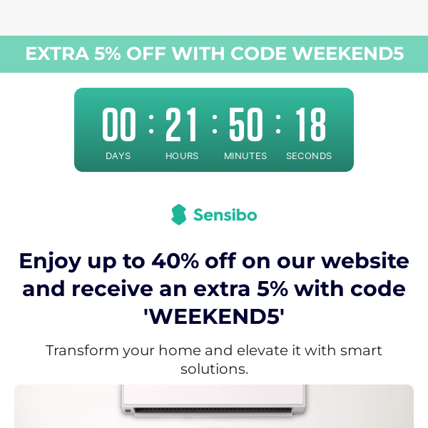 Weekend exclusive: 5% off more with code Weekend5 🌈