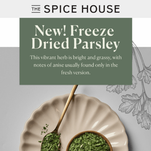 Our New & Improved Parsley Substitute