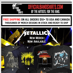 The New Metallica Gear You Need 🤘