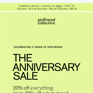 OUR ANNIVERSARY SALE IS ON
