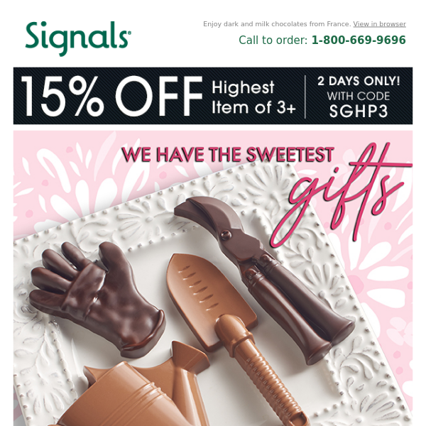 Chocolate lovers rejoice! Buy more and SAVE