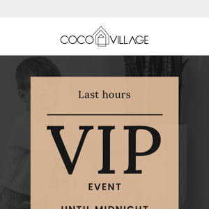 🖤 LAST HOURS of VIP event 🕰️