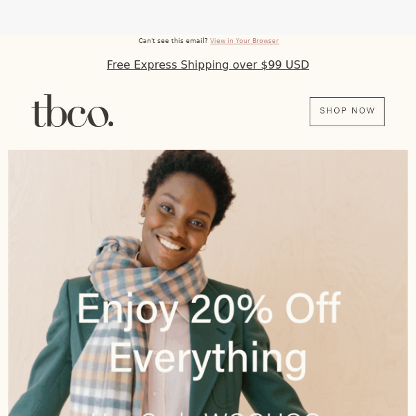 20% OFF EVERYTHING - NOW for 48 hours more