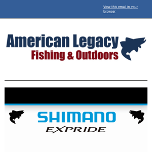 20% Off ALL Shimano Expride A!