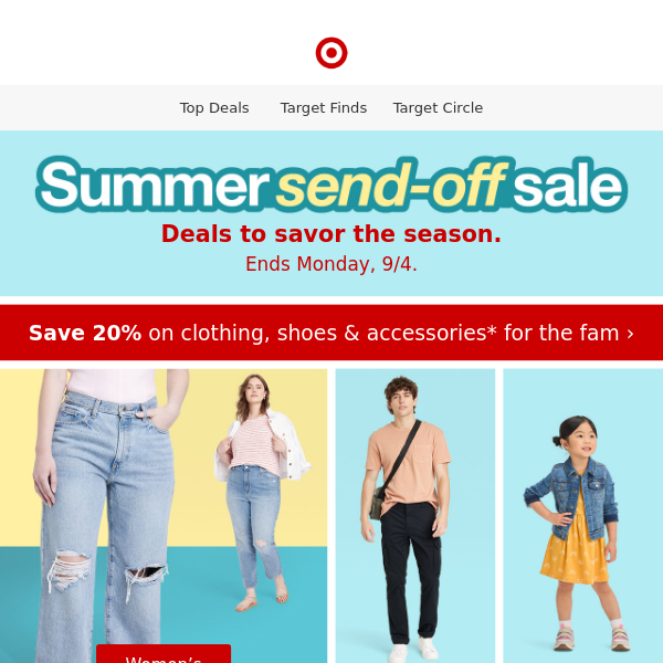 Savor the savings—the Summer Send-Off Sale starts NOW 🎉