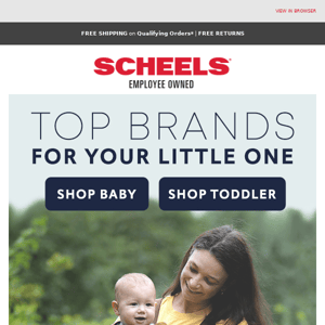 Just In: Best Brands for Baby!