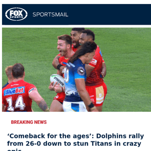🐬🤯 Dolphins complete absurd NRL comeback in QLD derby