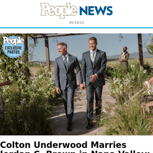 Colton Underwood, the first gay 'Bachelor,' marries in Napa Valley