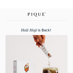 Savor the Return of Holi Hoji!