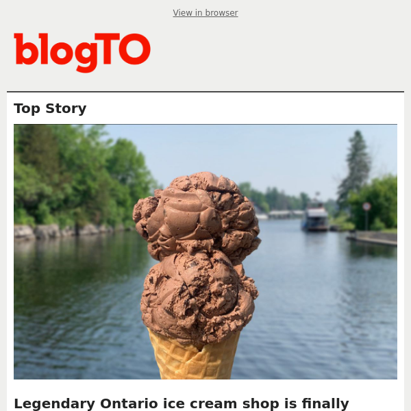 The latest from blogTO