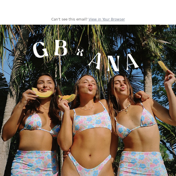 GB x ANA 2.0 NEW STYLES ARE LIVE 👙