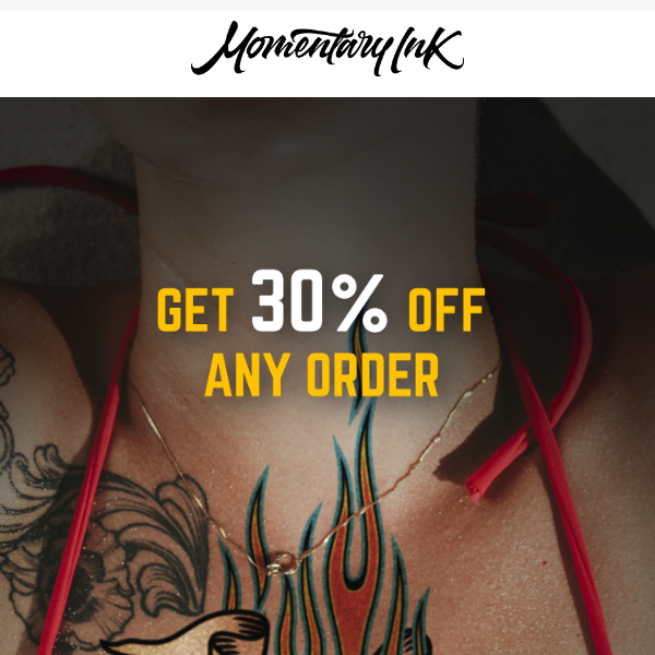 Ends July 31st! BIG☀️Summer💰🏷️SALE❗Up to 40󠀥󠀥󠀥󠀥% Off all Tattoos - Buy More & Save More 🎉🔥