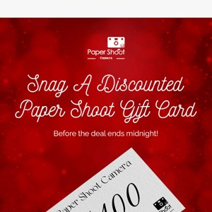 LAST CHANCE: Gift Card Sale!