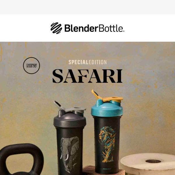 Safari Lion SE 28oz Shaker Bottle