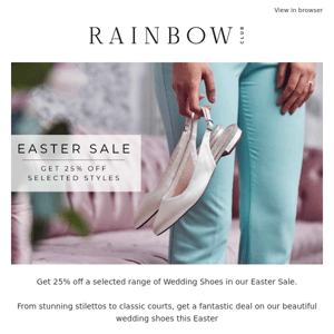 Easter Sale Now On! 👠