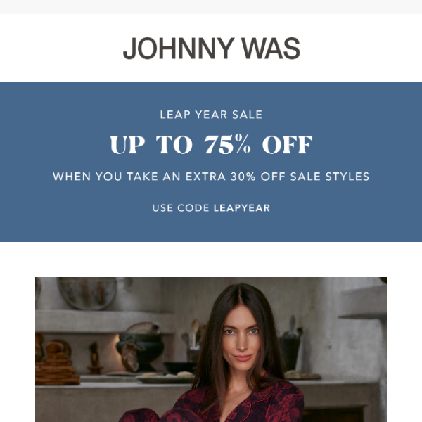 Up to 75% Off Sleepwear Favorites & More